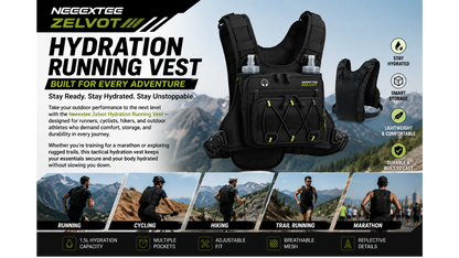 Neeextee Zelvot Hydration Running Vest – Built for Every Adventure