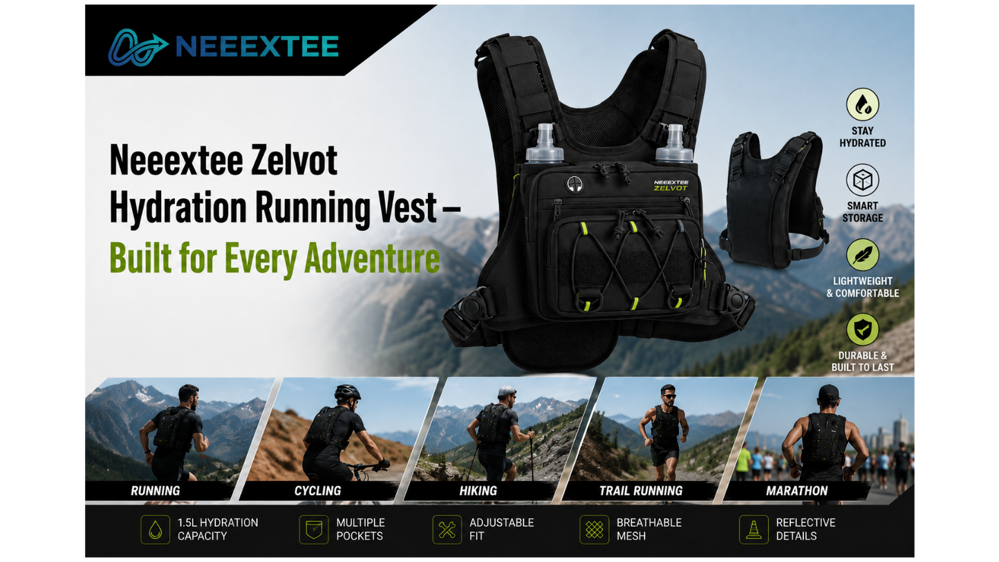 Neeextee Zelvot Hydration Running Vest – Built for Every Adventure
